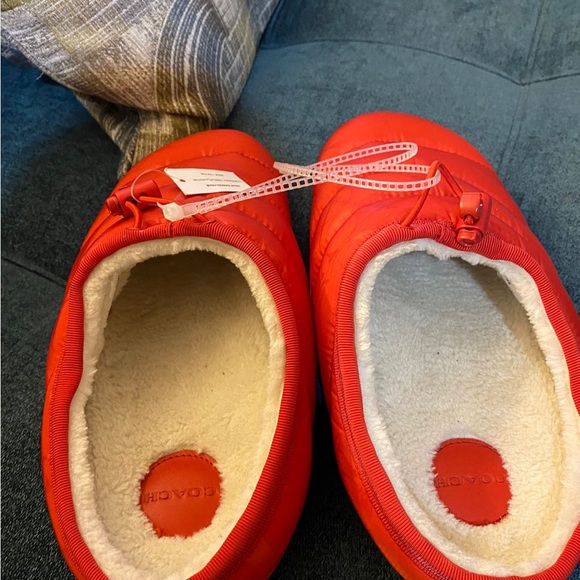 COACH ❗️Rachelle Monogram Quilted Nylon Slippers new in film - Picture 2 of 4